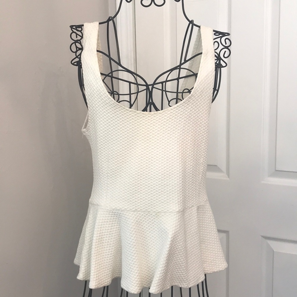 Anthropologie Peplum Top